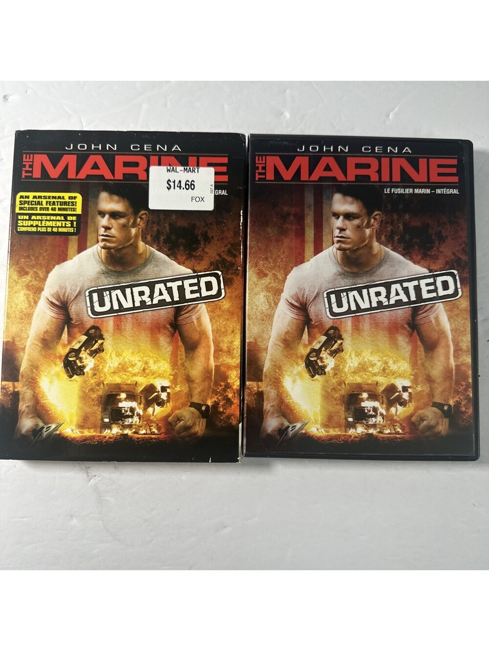 The Marine (DVD, 2008, Unrated) W/ Slipcover Mint Disc